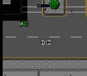 Motor City Patrol (USA) screen shot game playing